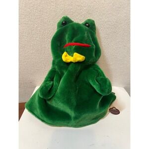 Vintage Caltoy Frog Prince Reversible Puppet Plush Toy New‎ with Tags
